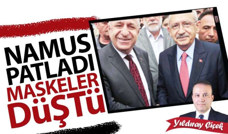 Namus patladı, maskeler düştü