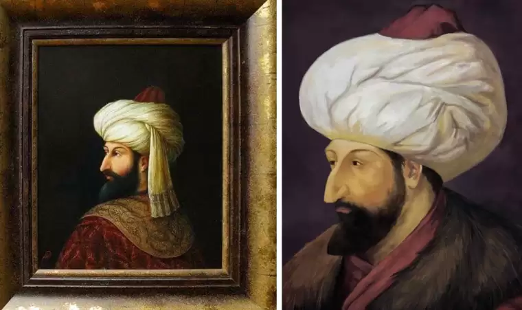 Fatih Sultan Mehmed'in portresi herkesi şaşırttı! Bildiğinizden çok farklı 1