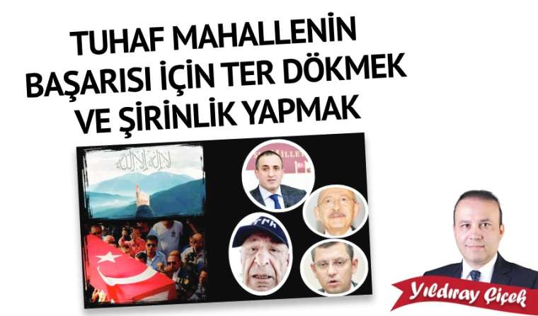 Tuhaf mahallenin başarısı için ter dökmek ve şirinlik yapmak