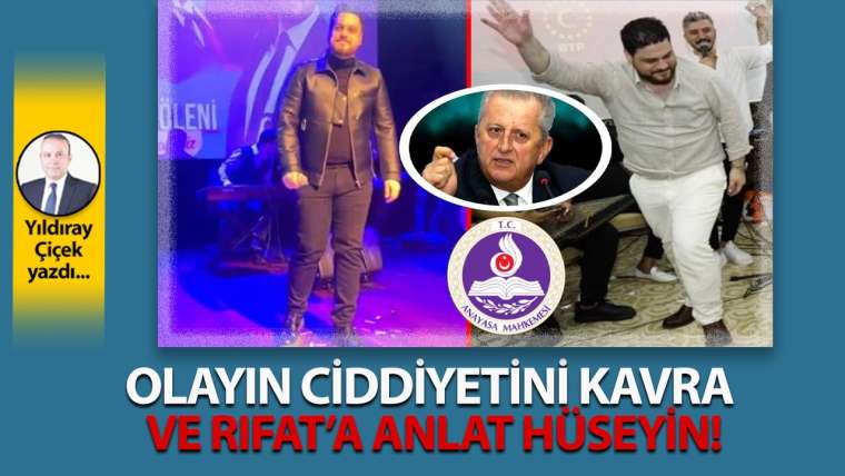 Olayın ciddiyetini kavra ve Rıfat’a anlat Hüseyin!