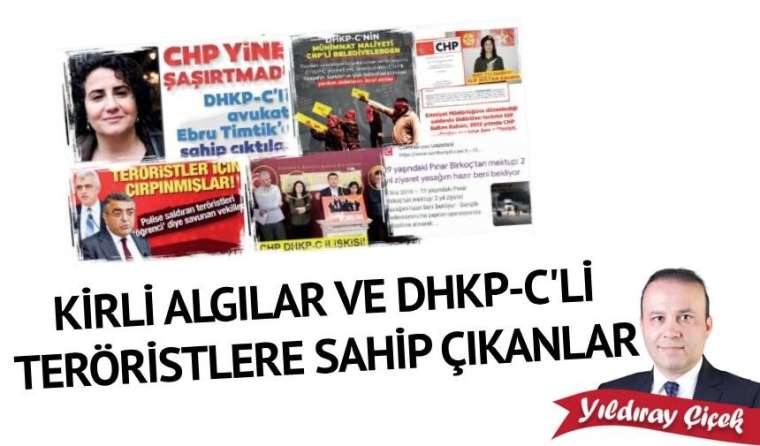 Kirli algılar ve DHKP-C’li teröristlere sahip çıkanlar