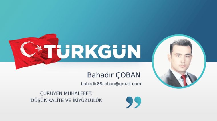 Çürüyen muhalefet: Düşük kalite ve ikiyüzlülük