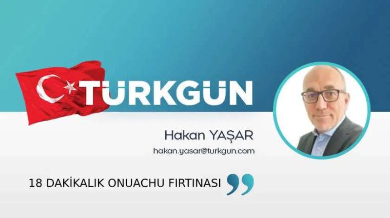 18 dakikalık Onuachu fırtınası