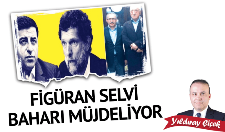 Figüran Selvi baharı müjdeliyor