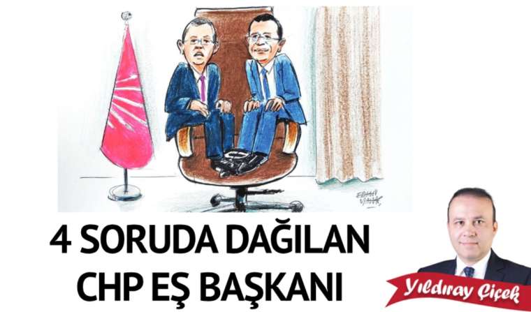 4 soruda dağılan CHP Eş Başkanı