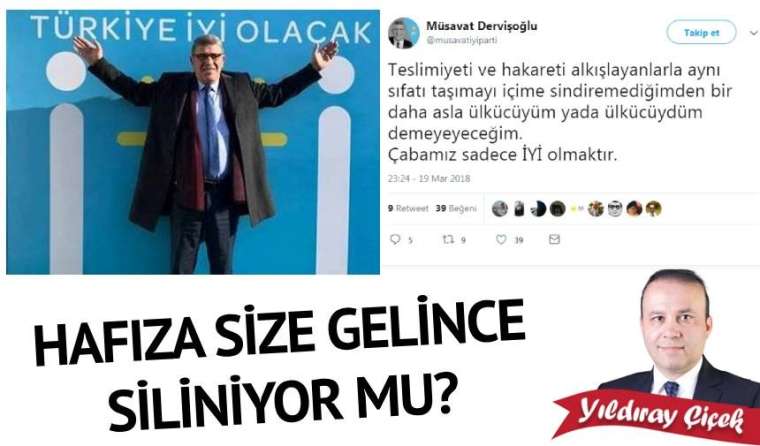 Hafıza size gelince siliniyor mu?