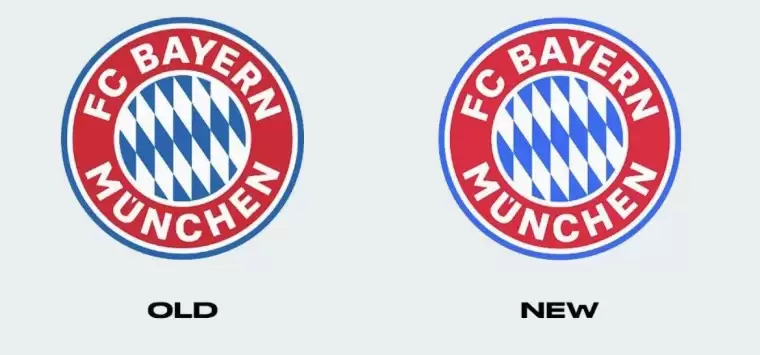 Bayern Münih'in logosu güncellendi 2