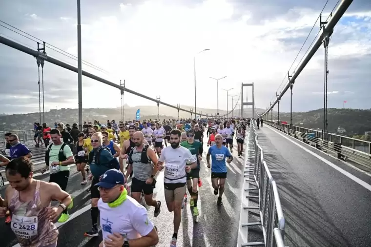 46. İstanbul Maratonu'nun kazanını belli oldu! İki kıta arası ter döktüler... 9