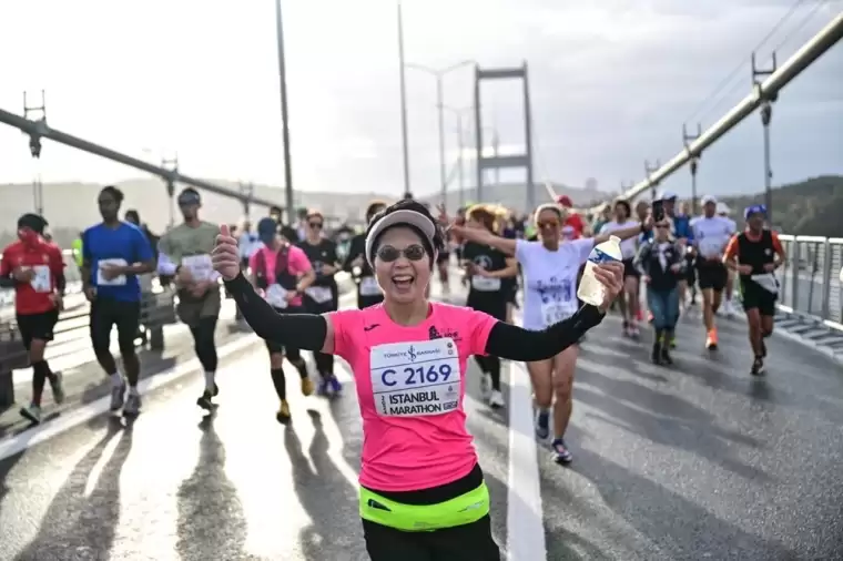 46. İstanbul Maratonu'nun kazanını belli oldu! İki kıta arası ter döktüler... 13