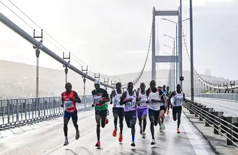 46. İstanbul Maratonu'nun kazanını belli oldu! İki kıta arası ter döktüler... 6