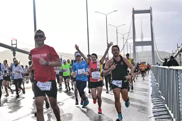 46. İstanbul Maratonu'nun kazanını belli oldu! İki kıta arası ter döktüler... 14