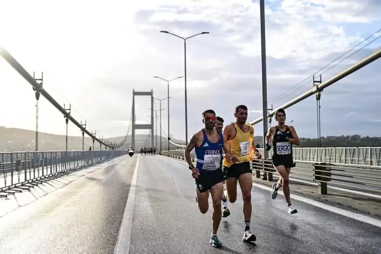 46. İstanbul Maratonu'nun kazanını belli oldu! İki kıta arası ter döktüler... 17