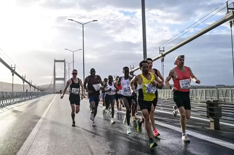 46. İstanbul Maratonu'nun kazanını belli oldu! İki kıta arası ter döktüler... 15