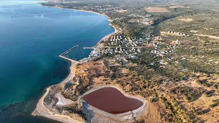 Çanakkale'nin "Pembe Göl"ü: Doğanın eşsiz güzelliği 4