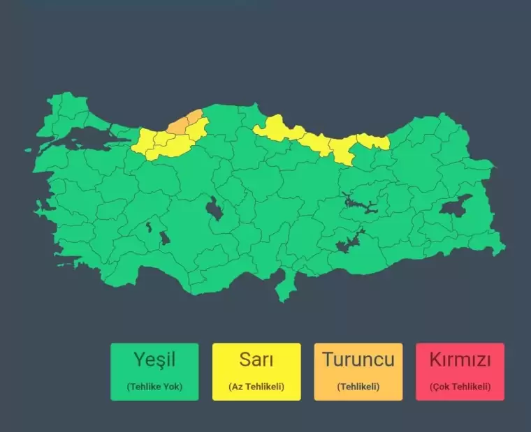 AFAD'dan 7 il için son dakika uyarısı 5