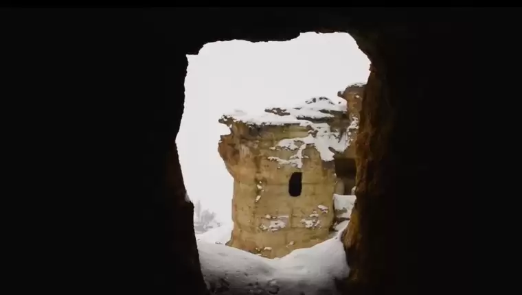 Ağrı'nın "Yukarı Biligan Mağaraları" ziyaretçilerini bekliyor 4