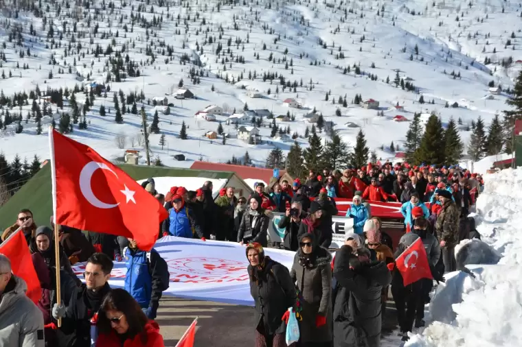 Sarıkamış Şehitleri Sis Dağı'nda anıldı! 10