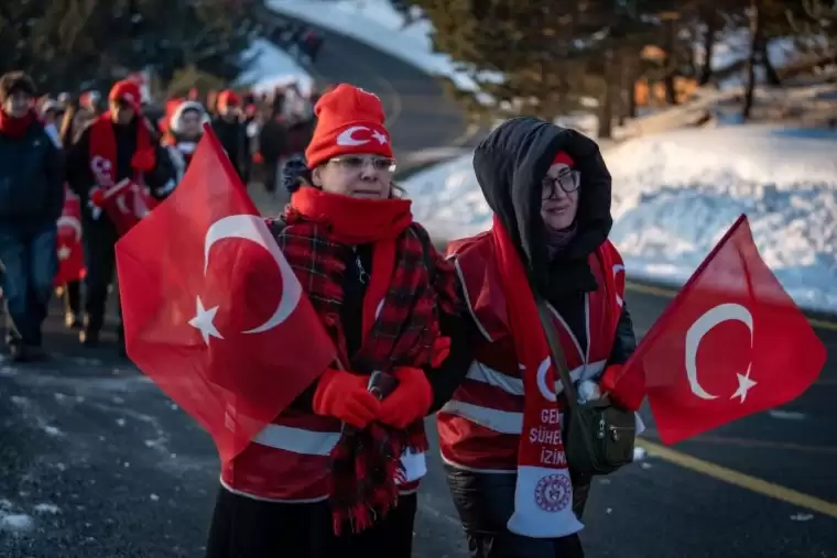 Türkiye Sarıkamış'ta şehitler için bir araya geldi 1