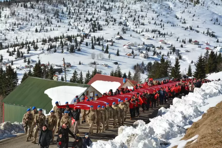 Sarıkamış Şehitleri Sis Dağı'nda anıldı! 12