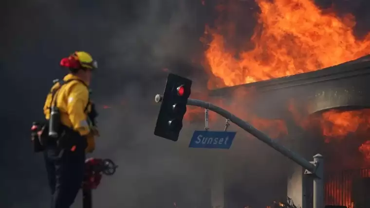 Los Angeles yangını 9. gününde! Büyük tehlike kapıda 3