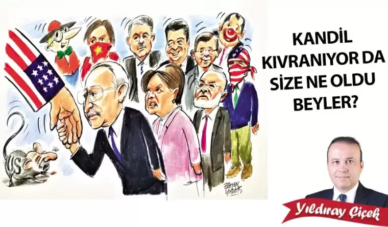 Kandil kıvranıyor da size ne oldu beyler?