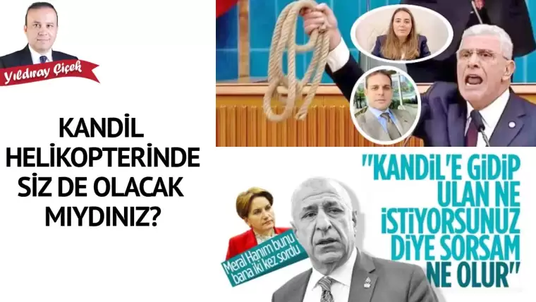 Kandil helikopterinde siz de olacak mıydınız?