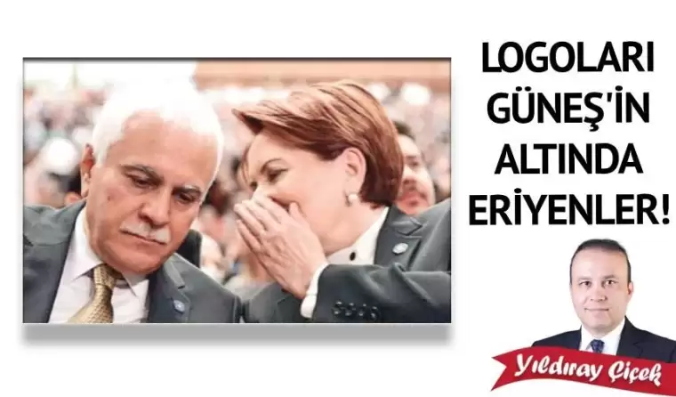 Logoları güneş’in altında eriyenler!