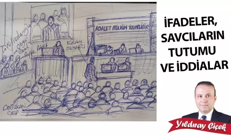 İfadeler, savcıların tutumu ve iddialar