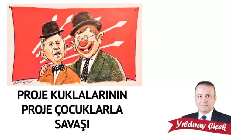 Proje kuklalarının, proje çocuklarla savaşı