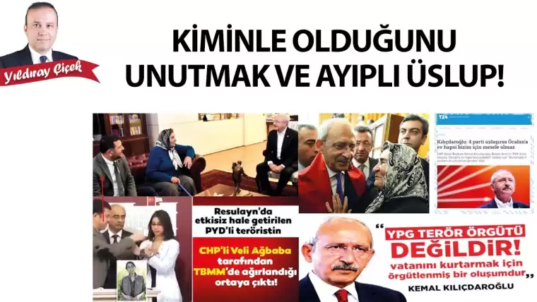 Kiminle olduğunu unutmak ve ayıplı üslup!