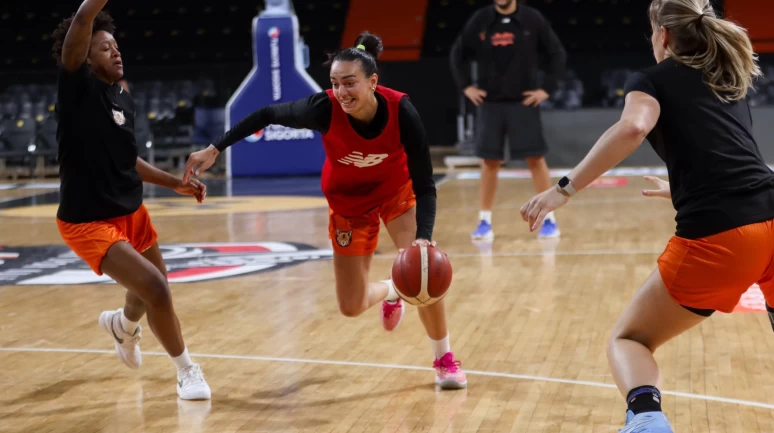 ÇBK Mersin, FIBA Kadınlar Avrupa Ligi'nde yarın Tango Bourges Basket ekibini ağırlayacak