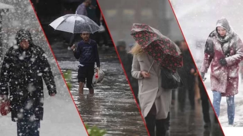 Meteoroloji uyardı! Kar, sağanak, fırtına geliyor