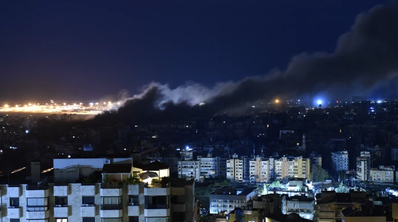 İsrail ordusu, Beyrut'un güneyini vurmaya başladı