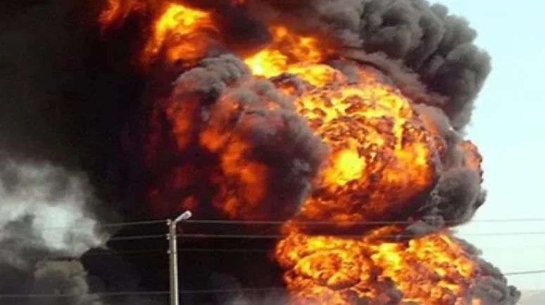 Ukrayna, petrol deposunu vurduklarını açıkladı!