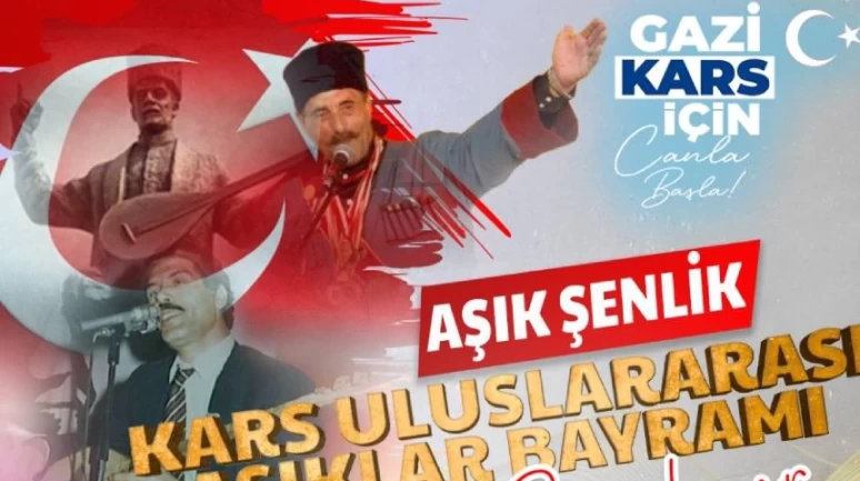 Aşık Şenlik Kars Uluslararası Aşıklar Bayramı Başlıyor