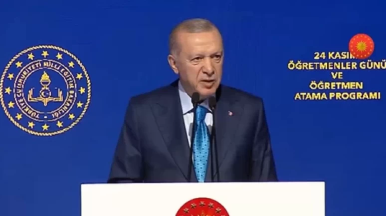 Cumhurbaşkanı Erdoğan'dan 'Türkiye Yüzyılı Maarif Modeli' açıklaması