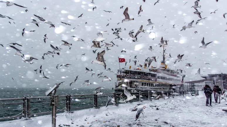 AKOM açıkladı! İşte İstanbul'da kar yağışı beklenen ilçeler