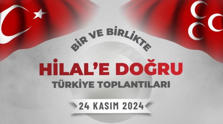 Dört farklı bölgede büyük buluşma! "Bir ve Birlikte Hilal’e Doğru" toplantıları devam ediyor