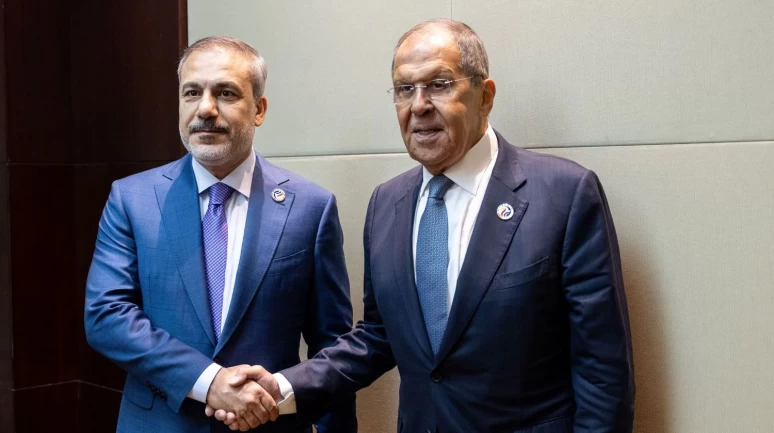 Bakan Fidan, Rus mevkidaşı Lavrov ile görüştü