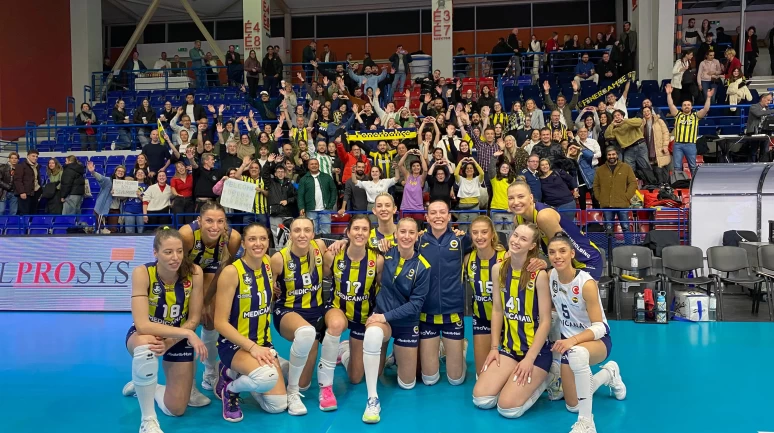 Fenerbahçe CEV Kadınlar Şampiyonlar Ligi'nde yine kazandı