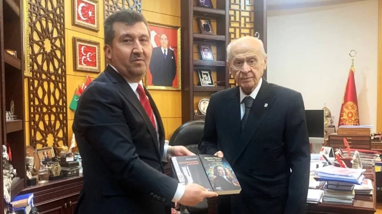 TYB Başkanı Arıcan'dan MHP Lideri Bahçeli'ye ziyaret