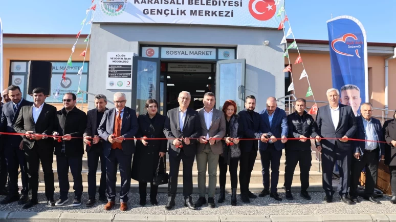 Karaisalı Belediyesi’nden örnek proje: Sosyal market