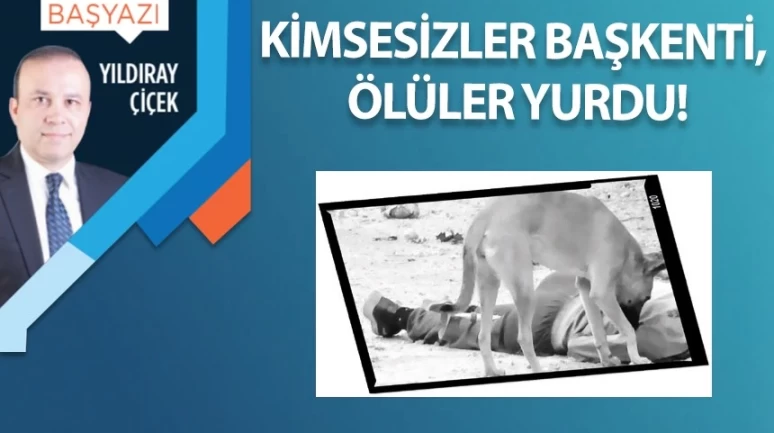 Kimsesizler başkenti, ölüler yurdu!