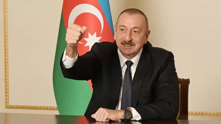Aliyev'den A Milli Takımımıza destek: Yaşasın Türk dünyası