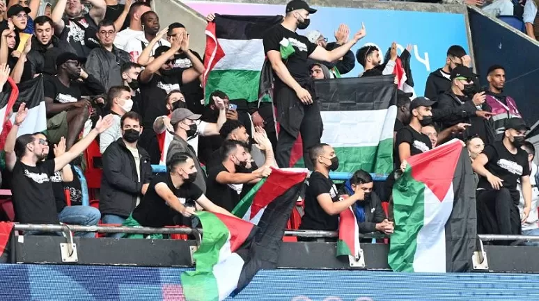 Olimpiyatlarda futbol maçında İsrail protestosu