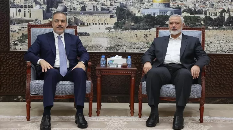 Dışişleri Fidan, Hamas'ın Siyasi Büro Şefi İsmail Haniye ile telefonda görüştü