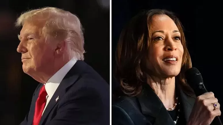 Trump'ın Harris'e 2 kez bağış yaptığı ortaya çıktı