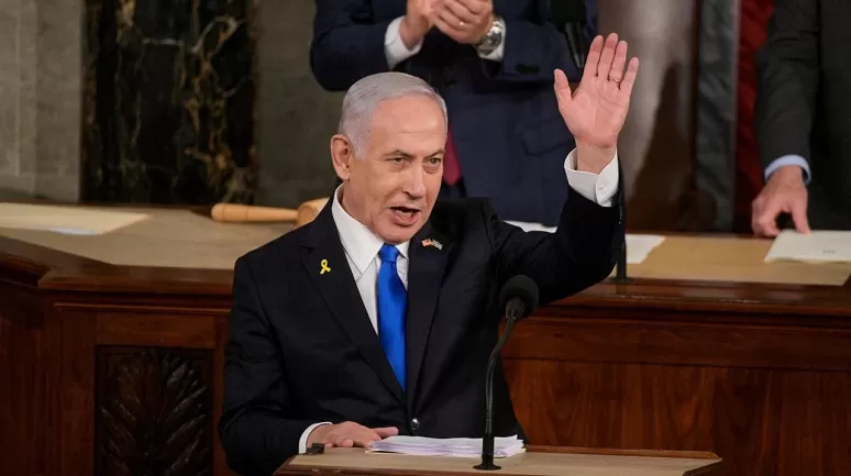 Netanyahu, Gazze'deki katliamları ABD Kongresinde örtbas etmeye çalıştı
