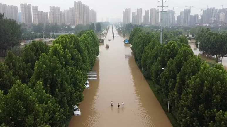 Çin'de meydana gelen sel ve heyelan felaketinde 6 kişi hayatını kaybetti