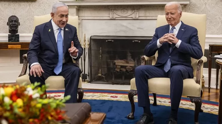 Biden ve Netanyahu Beyaz Saray’da bir araya geldi